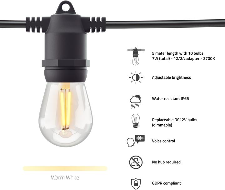 Produktbild Hombli String Light (5 m)