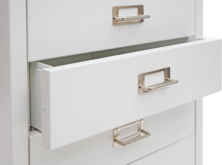 Image du produit Mendler Caisson roulant HWC-L49, métal 75x40x41cm 5 tiroirs, blanc