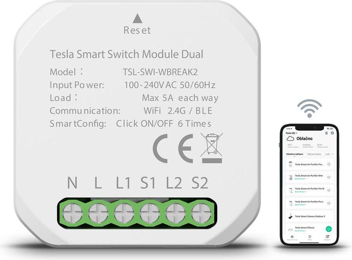 Produktbild Tesla Smart Switch Module Dual