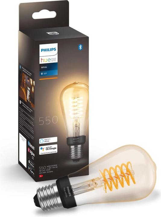 Actual product image Philips Hue White BT (E27, 7 W, 550 lm, 1 x, G)