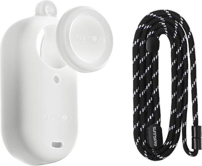 Image du produit Sunnylife Silicone case with a leash for Insta360 GO 3S (white)