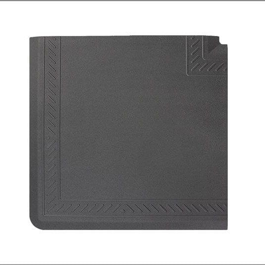 Actual product image WeatherTech Anti-fatigue corner mat 0.64 m x 0.64 m Limited | Black (64 x 64 cm)