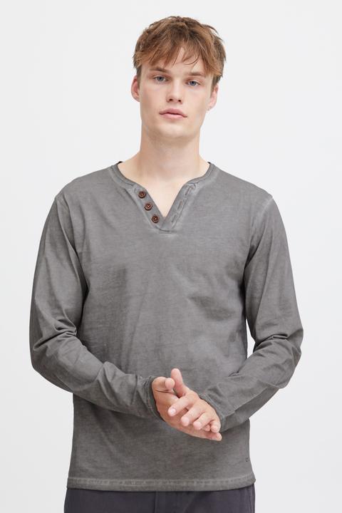 Immagine prodotto Solid Tinox - Maglie a manica lunga Con Collo A V da Uomo In Cotone 100% (M)