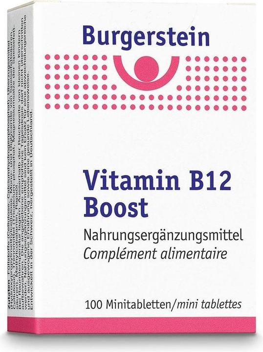 Energie-Label Burgerstein Vitamin B12 Boost (100 Stück, Tabletten, 27 g)