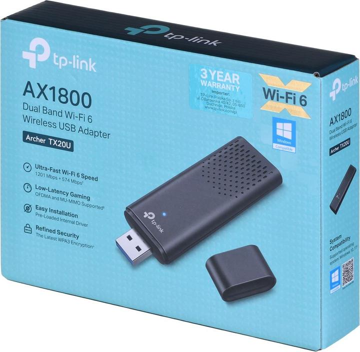 Image du produit TP-Link Archer TX20U (USB)