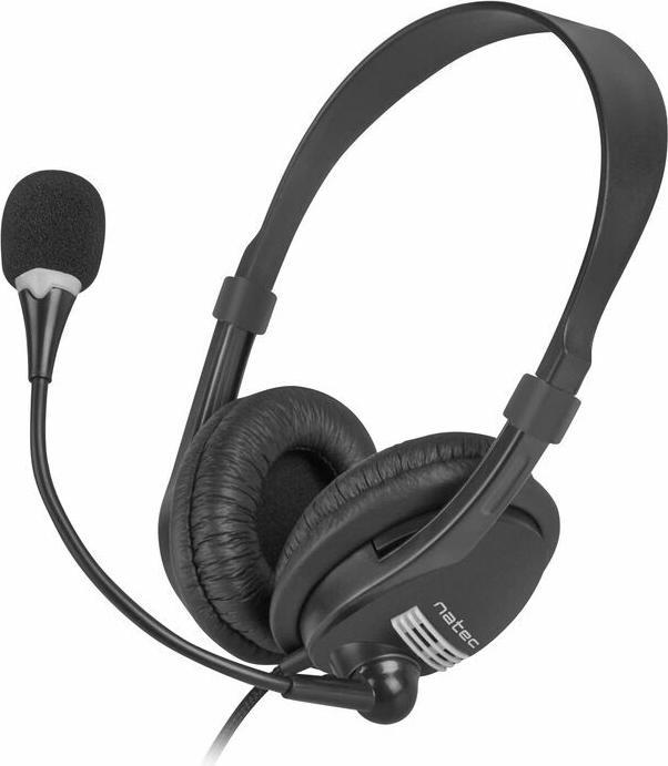 Actual product image Genesis NATEC NSL-0294 Natec Drone Headphones + Microphone, 2 x Mini Jack 3.5mm (Cable)