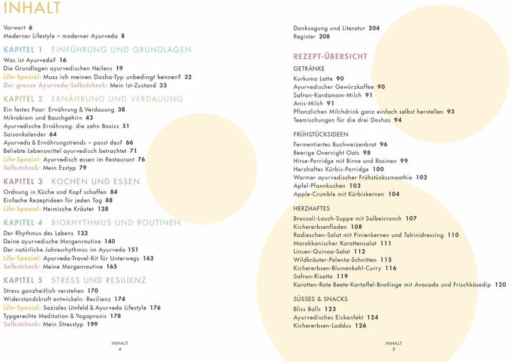 Produktbild Ayurveda for Life (Deutsch, Janna Scharfenberg, 2019)