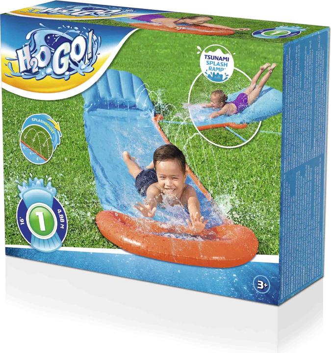 Produktbild Bestway H2OGo Tsunami Splash Single Slide (4.88 m)