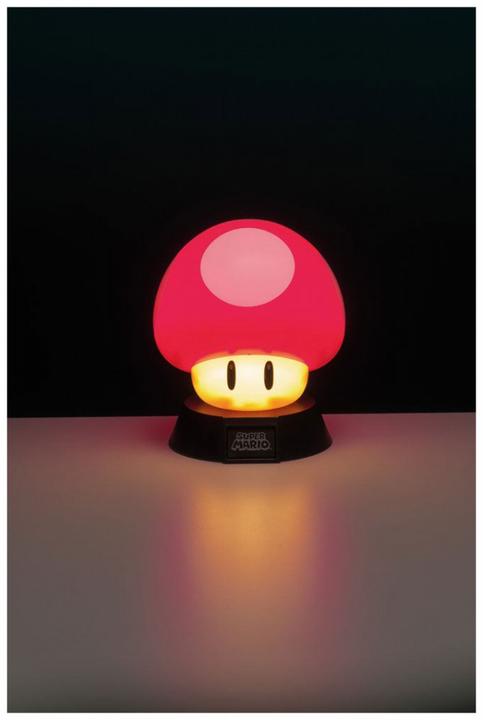 Actual product image Paladone Products Super Mario Lamp Power-Up Mushroom