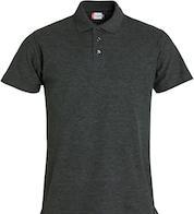 Produktbild Poloshirt Clique Basic 028230, Baumwolle, anthrazit meliert, Grösse 3XL (3XL)