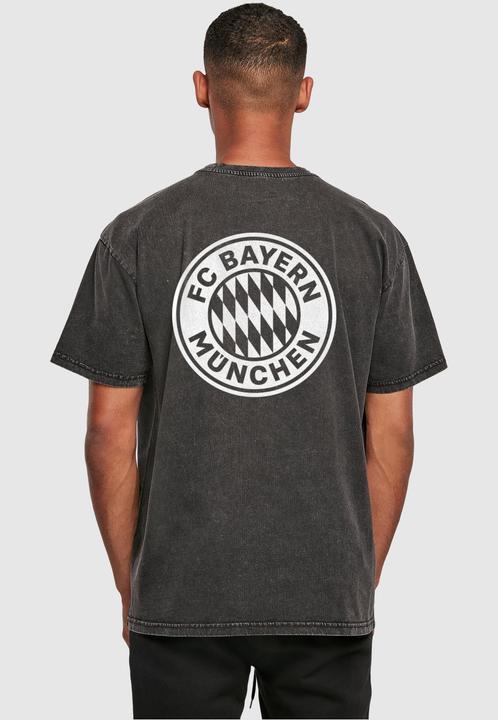 Produktbild FC Bayern München Mia San Mia Acid Washed Heavy Oversize Tee - 111613 (L)