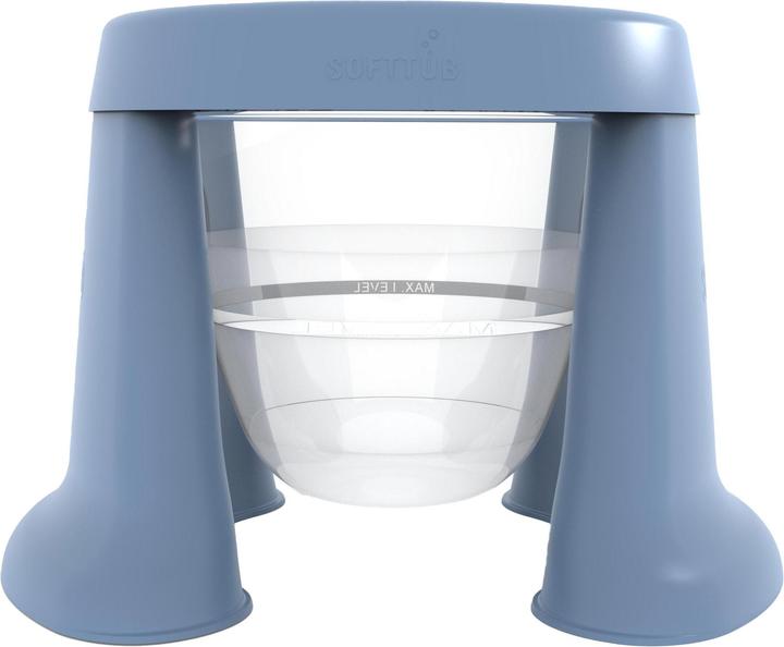 Actual product image Softtub Baby Bath Bucket Light Blue