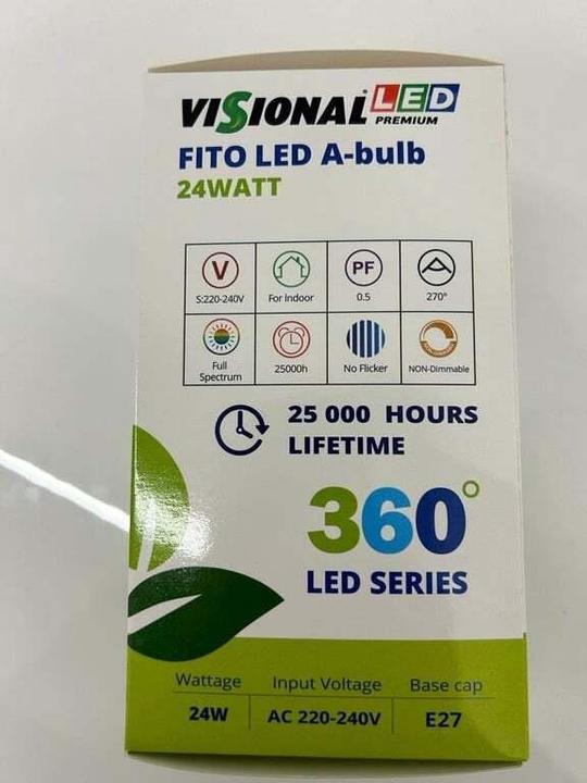 Productafbeelding Komelon LED FITO LAMP E27 24W (LED, 240 V)