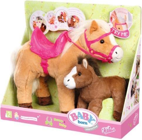 Actual product image Zapf Creation BABY Born horse Sunny & foal Pony Farm