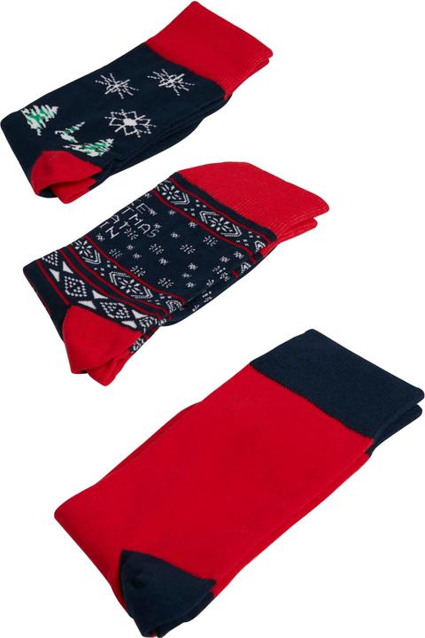 Produktbild Urban Classics Christmas Socks Set Icebear (3er Pack, 39 - 42)