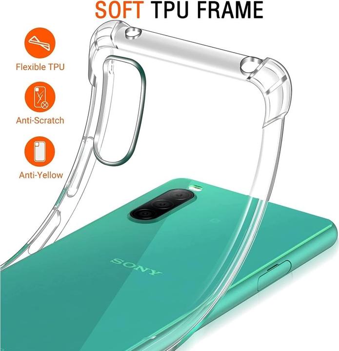 Actual product image Screenguard Crystal Clear Case Bumper (Sony Xperia 10 IV)