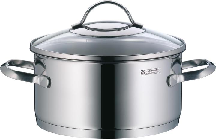Image du produit WMF PROVENCE PLUS 20cm avec couvercle (20 cm, Cocotte + faitout, Acier inoxydable)