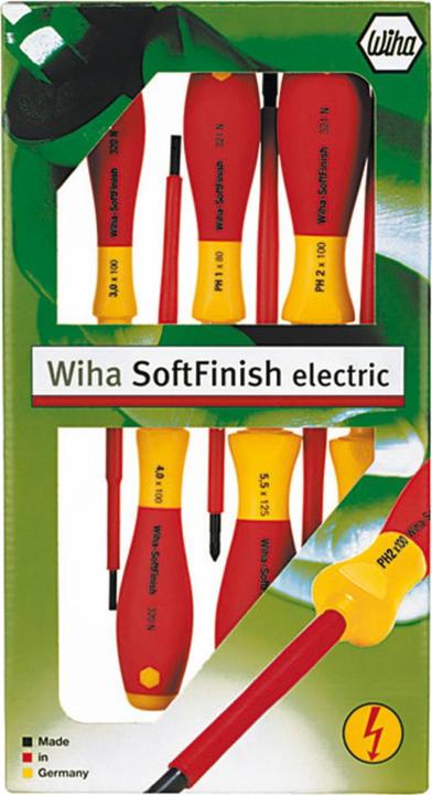 Produktbild Wiha SoftFinish (Schlitzschrauben, Phillipps-Kreuzschlitz (PH))