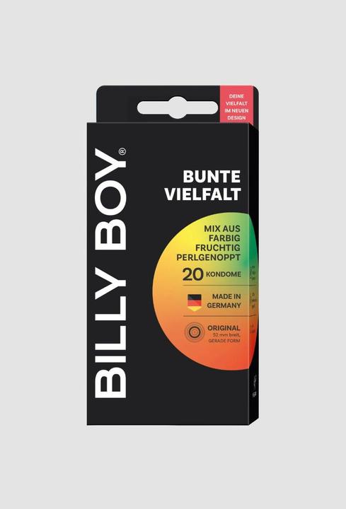 Image du produit Billyboy BILLY BOY Préservatifs Multicolores 20 pièces (20 pcs)