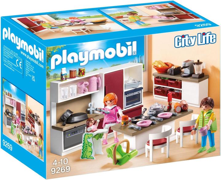 Playmobil Grande cuisine familiale (9269, Playmobil City Life)