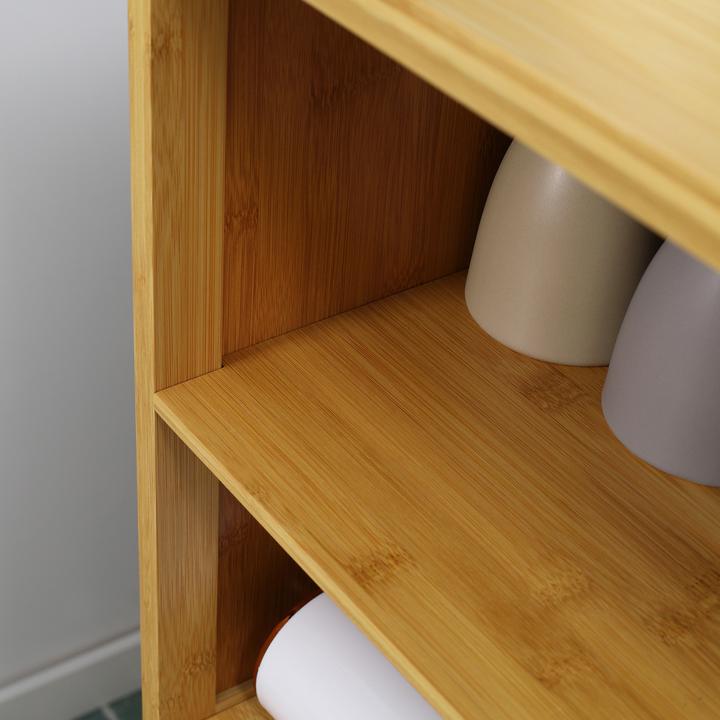 Immagine prodotto Kleankin Mobile da bagno con ante a persiana