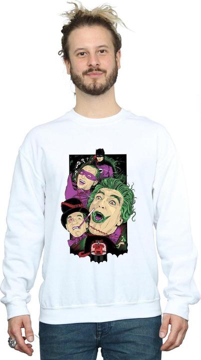 Produktbild Batman TV Serie Rogues Gallery Baumwoll Sweatshirt (3XL)