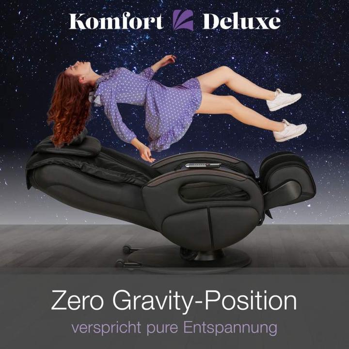 Produktbild Aktivshop Massagesessel Komfort Deluxe, schwarz