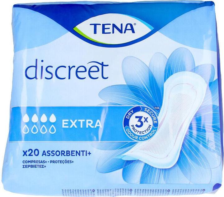 Actual product image Tena LADY Insoles for bladder incontinence EXTRA (20 x, Regular)