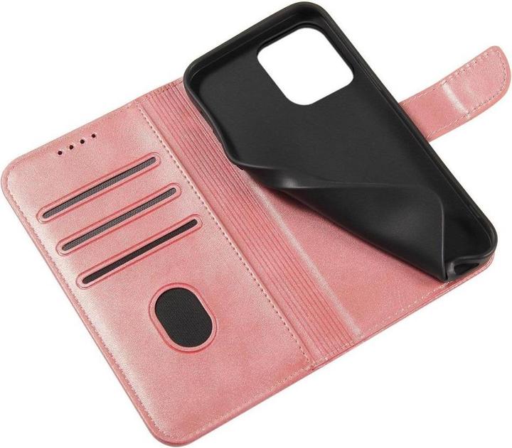 Actual product image Hurtel Magnet Case for Samsung Galaxy A34 5G Cover with Flip Wallet Stand Pink (Samsung Galaxy A34 5G)