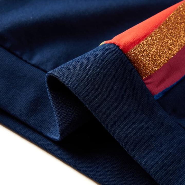 Immagine prodotto VidaXL Felpa da bambino blu navy 116,Materiale: 95% cotone. 5 (116)