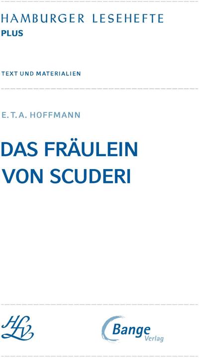 Produktbild Das Fräulein von Scuderi von E. T. A. Hoffmann (Deutsch, E.T.A. Hoffmann, 2022)