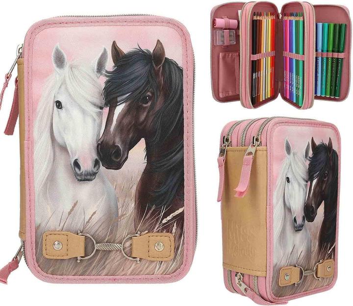 Produktbild Schmidt Spiele Miss Melody - Triple Pencil Case DUSTY ROSE