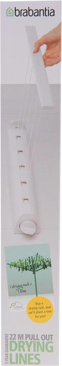 Actual product image Brabantia Pull-out clotheslines (22 m)