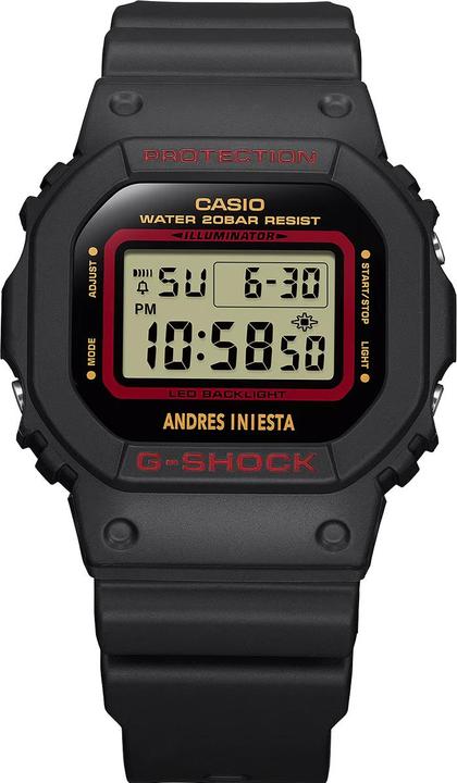 Actual product image Casio G-Shock Andrés Iniesta's Edition (Digital watch, 43 mm)
