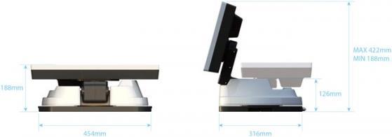 Actual product image Selfsat Snipe Single, fully automatic satellite antenna (Single LNB) white (Flat antenna, DVB-S / -S2)