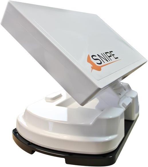 Actual product image Selfsat Snipe Single, fully automatic satellite antenna (Single LNB) white (Flat antenna, DVB-S / -S2)