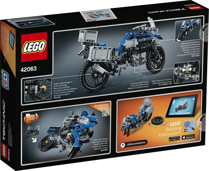 Immagine prodotto LEGO BMW R 1200 GS Adventure (42063, LEGO Technic)
