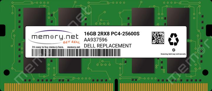 Produktbild Dell DDR4-RAM AA937596 SNPWTHG4C/16G 1x 16 (1 x 16GB, 3200 MHz, DDR4-RAM, SO-DIMM)