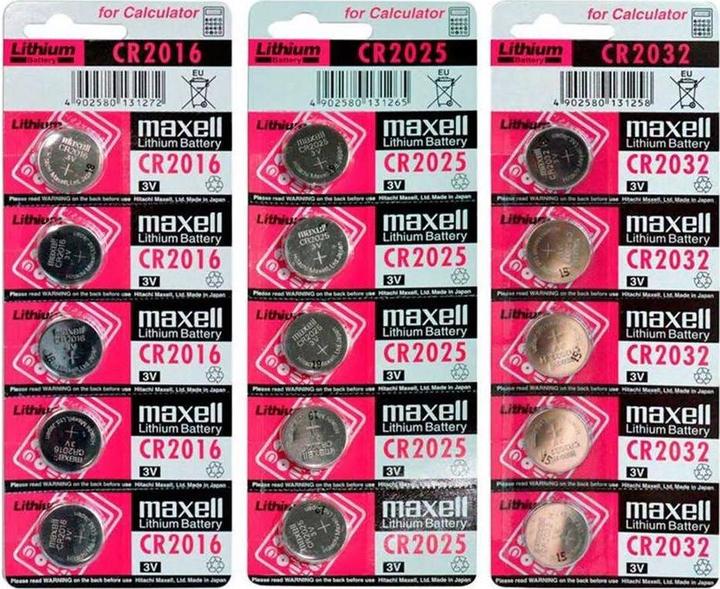 Immagine prodotto Maxell Pila a bottone CR2016 1 pezzo (1 pz., CR2016, 90 mAh)