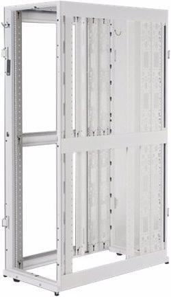 APC NetShelter SX Deep Enclosure with Sides - Schrank Netzwerkschrank - weiss - 42HE (42 HE, 19 Zoll Rack)