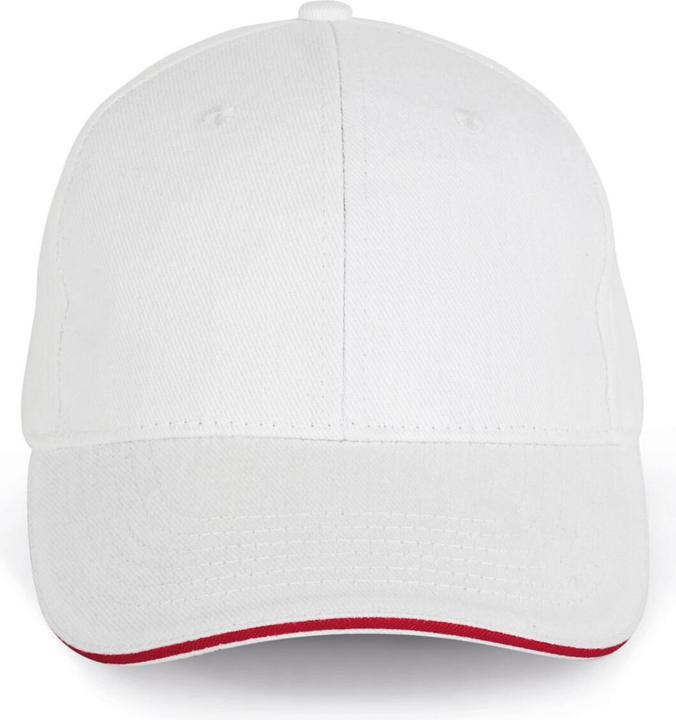Actual product image K-up Contrasting sandwich cap - 6 panels - organic cotton (One size)