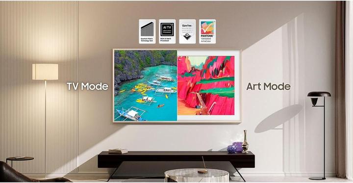 Produktbild Samsung QE65LS03FW (65", The Frame Pro, LED, NeoQLED, 4K, 2025)