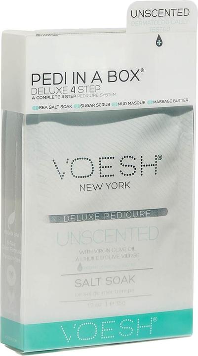 Image du produit Voesh Pedi UNSCENTED (Crème et gel pour les pieds, Bain de pieds, Masque de pied)