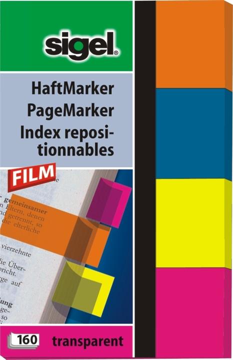 Label énergétique Sigel Marqueur de page (20 x 50 mm)