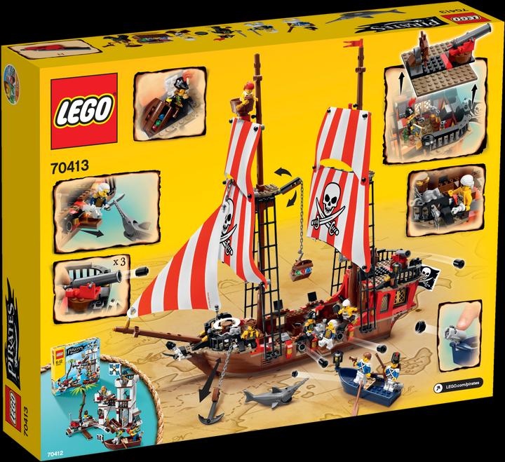Produktbild LEGO Grosses Piratenschiff (70413)