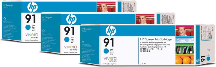 Actual product image HP 91 (C)