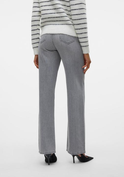Actual product image Vero Moda VMREBECCA Super High Rise Weiter Beinschnitt Jeans Straight-Fit (28)