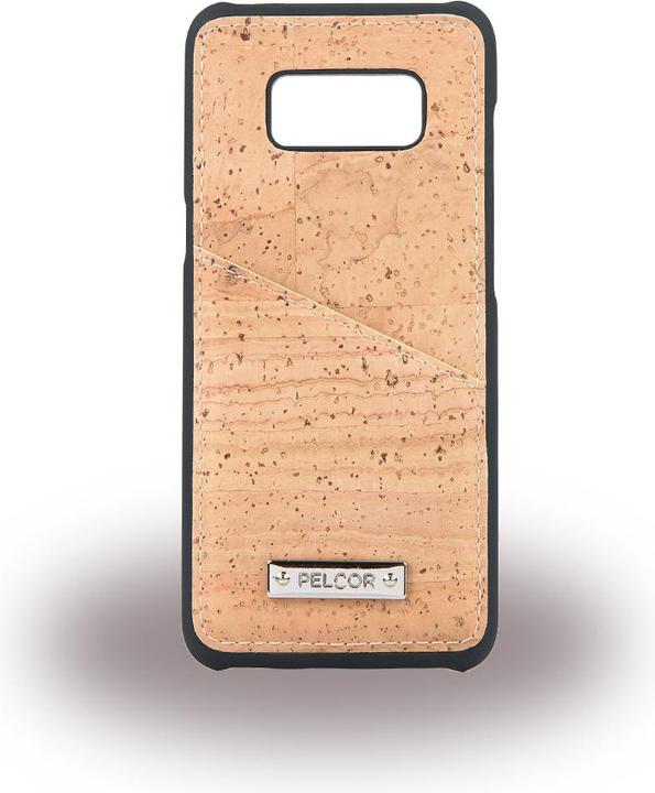 Actual product image Pelcor Cork cards hardcover (Samsung Galaxy S8+)