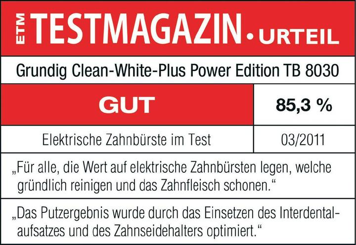 Immagine prodotto Grundig TB 8030 (Spazzolino sonico)