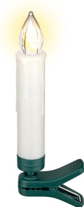 Actual product image Goobay 10 kabellose LED-Weihnachtsbaumkerzen (10 x)
